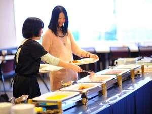 「どれにしようかな？」と迷ってしまう豊富な朝食メニュー<BR>