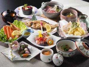 政竜プラン料理例　日本海の幸中心の10品