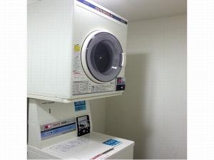 連泊でも安心「コインランドリー」