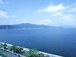 客室からはこんな眺めがひろがる