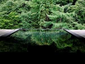 四季折々の美しい庭園を眺める事のできる雲井の湯