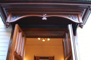 唯一の洋室　ツインの明治時代の香り豊かな部屋です