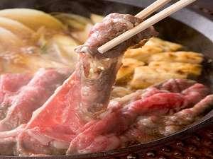 「スキヤキ鍋」料理例（写真は3人前）