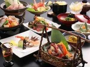 季節の食材で彩る会席料理イメージ