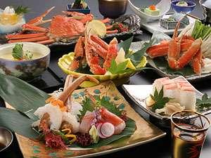 かに刺し会席料理
