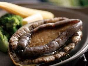 活あわびのおどり焼きは絶品！！