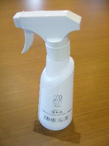 全客室内に設置されている清水香（消臭剤）です