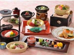 地産地消にこだわった会席料理(イメージ)