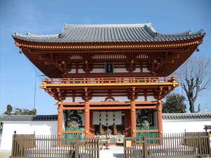 喜光寺　南大門