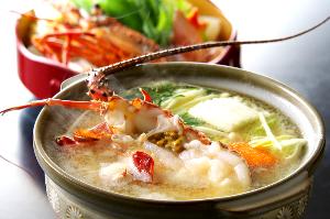 ★３種類の中からお鍋のチョイス有り★『伊勢海老と魚介の味噌鍋』