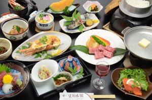 会席料理一例