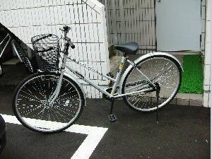 貸し出し自転車（コンビニやちょっとしたお出かけ時にご利用下さいませ）