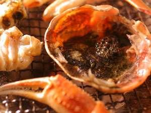 ずわい蟹炭火焼き