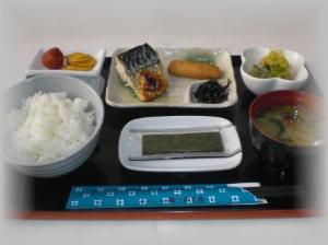 ボリューム満点の朝食!! 洋食と和食がお選びいただける形をとっております。