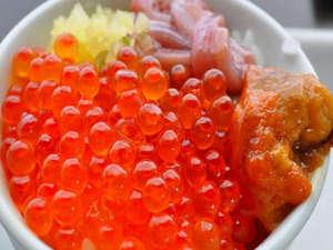 朝食では食べ放題の利尻で獲れたイクラです！！