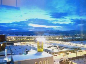 客室からの夜景色　（9階より／旭川駅　旭岳方面）