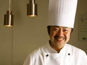 リストランテ山崎 初代総料理長 寺島 豊。ホテルアローレにて腕をふるう。