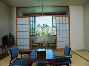 お城の見えるお部屋<BR>