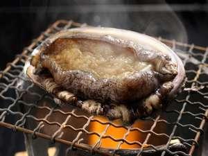 松前産蝦夷あわびの踊り焼き