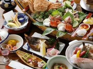 旬魚介のお刺身豪快盛り！