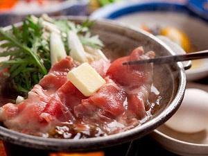 北海道産ポークのすき焼き