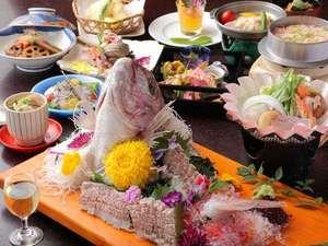 春の旬会席　春の淡路島の味覚をお楽しみください。