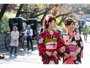 レンタル着物で京都散策