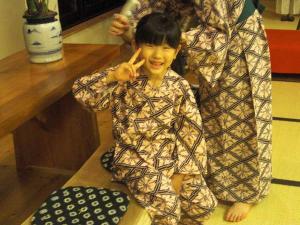 お子様も温泉気分満喫♪子供用甚平はサイズも豊富です☆