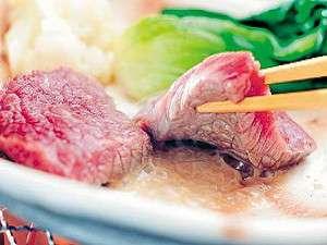 口の中ですぐにとろけるジューシーな前沢牛陶板焼き♪
