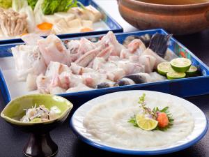 河豚料理の一例