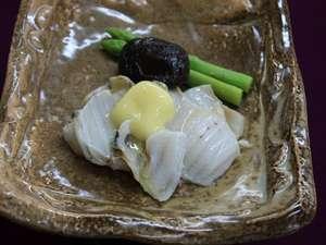 あわびの陶板焼き