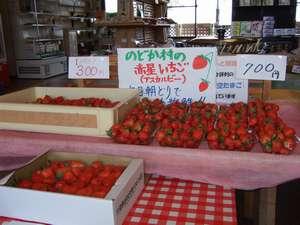 のどか村のイチゴをどうぞ