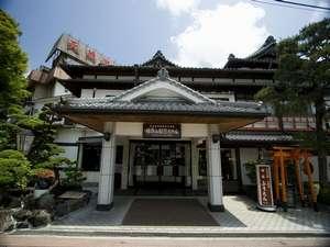 信貴山観光ホテル 正面玄関