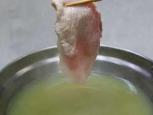 お茶しゃぶしゃぶはとってもヘルシー