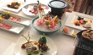 夏の会席料理（イメージ）