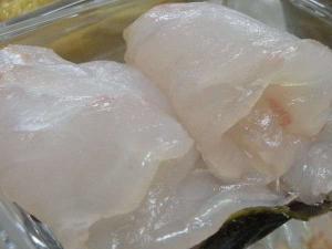 平目の昆布〆　春～冬の夕食