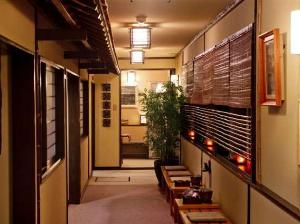 宴会場前の廊下
