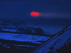 ３月の夕暮れ