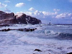 神威岬　冬
