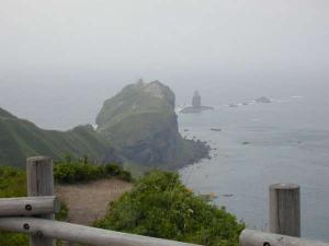 霧の神威岬