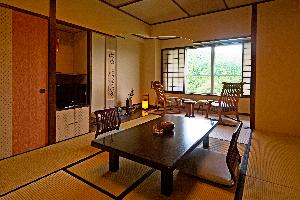 １０帖和室：榛名側に窓のあるお部屋　※イメージ写真　（お部屋番号の指定は出来ません）<BR>