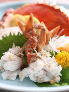 カニ湯引き