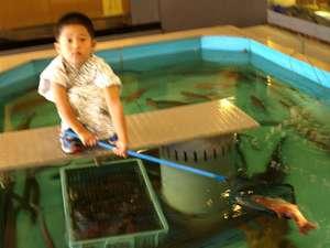 生簀（いけす）の魚を注文して網ですくうのもＯＫ♪あとはお好みの調理法をお選びください。