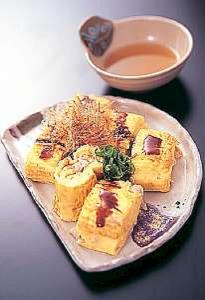 明石焼き風にダシでいただく「ロマン焼き」