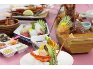伊勢海老料理（デラックス）アップ写真