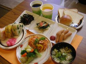 朝食無料サービス（AM7：00〜AM9：30）