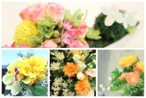 ロビーのお花