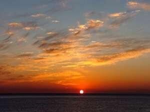 2【詩季亭】からの夕陽
