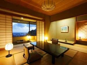 高台・絶景を誇る新館「詩季亭」客室