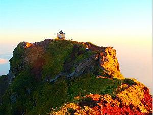 利尻山風景